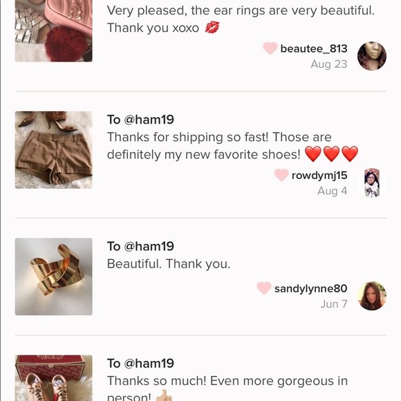 💝FEEDBACK Happy Poshing!🌸🎀 - Picture 7 of 12